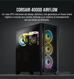 Corsair 4000D Airflow Case ATX Mid-Tower