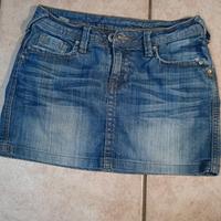 Minigonna di jeans  taglia S – 