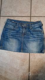 Minigonna di jeans  taglia S – 