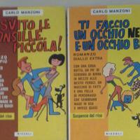 Libri vari Carlo Manzoni prima edizione anni 60