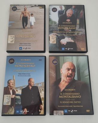 Il Commissario Montalbano DVD Lotto 4 film Elleu