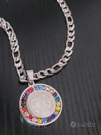 collana elegante uomo 