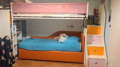 letto a castello  moretti Compact 