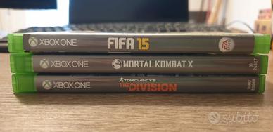 🎮 Lotto3giochi Xbox One FIFA 15,Mortal Kombat,Tom