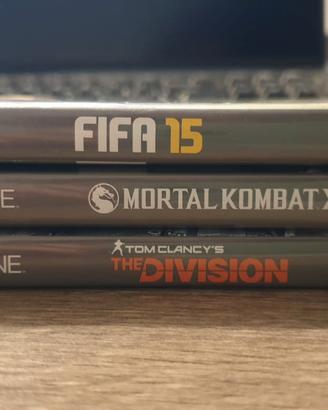 🎮 Lotto3giochi Xbox One FIFA 15,Mortal Kombat,Tom