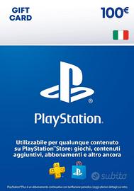 codici psn da 110€