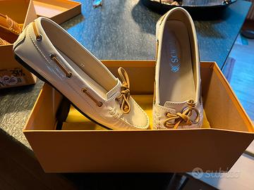 Tod’s nuove in vernice bianca nr.37
