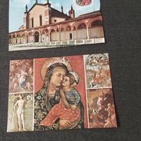Cartoline Santuario delle Grazie presso Mantova.