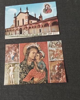 Cartoline Santuario delle Grazie presso Mantova.