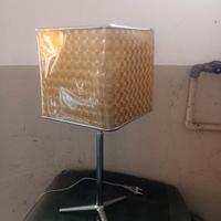 lampada da tavolo in metallo di design anni 70