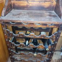 porta bottiglie legno 