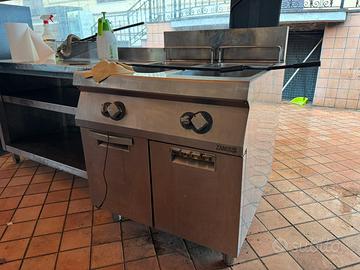 Friggitrice 2 Vasche Zanussi