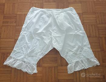 Antichi Mutandoni Cotone Pizzo Vintage Primi 900