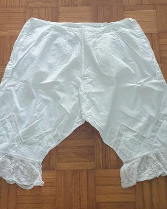 Antichi Mutandoni Cotone Pizzo Vintage Primi 900