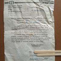Documentazione rara anni '70-'80 FS Ufficio Organi