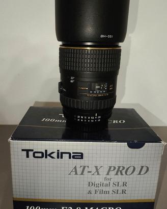 Tokina AT-X PRO 100 f/2.8 MACRO per NIKON