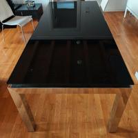 Tavolo Vetro Allungabile 90X130/195/260 Calligaris