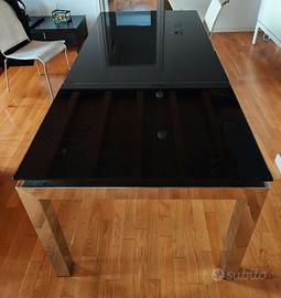 Tavolo Vetro Allungabile 90X130/195/260 Calligaris