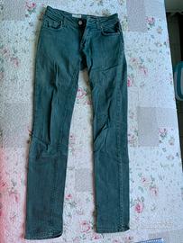 Jeans verdi da donna