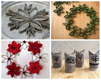 Rotoli e tubi in cartone per Fai da te