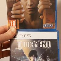 JUDGMET 1 e 2 PS5