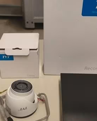 KIT VIDEOSORVEGLIANZA TVT (DVR + 2 Telecamere)