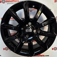 4 cerchi lega nuovi 4x100 r15 nero lucido lt3041
