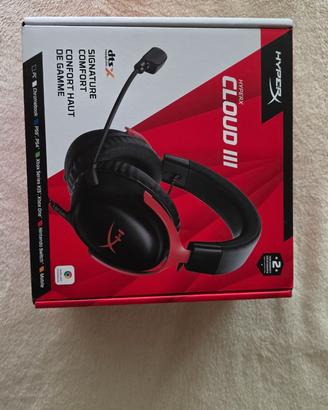 HyperX Cloud III (Cloud 3) Cuffie Gaming – NUOVE