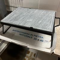Bistecchiera in pietra.