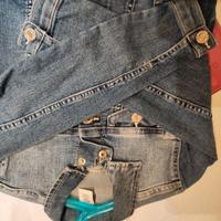 Giubbino bimba in Denim