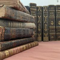 Libri antichi sec.XVIII/XIX di vari argomenti.