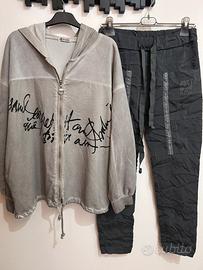 Completo felpa e pantaloni