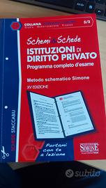 schemi e schede di istituzioni di diritto privato 
