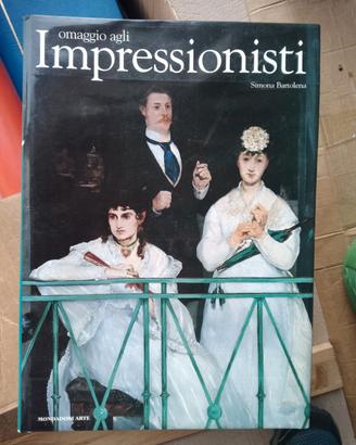 libro omaggio agli impressionisti Simona Bartolena