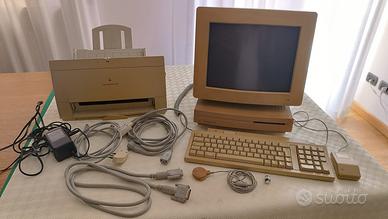Postazione completa Apple Macintosh LC II anni '90