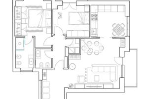 Quadrilocale SPESE INCLUSE / Gregna di Sant'Andrea