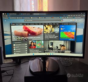 Monitor Samsung 27 pollici Curved LC27F390FHUXEN