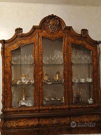 Sala da pranzo completa in stile olandese del '700