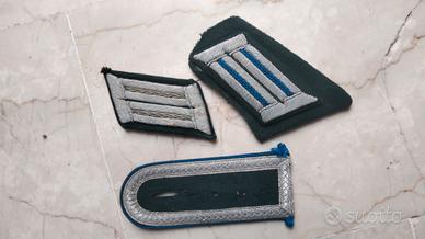 WW2 mostrine spalline tedesche no elmetto