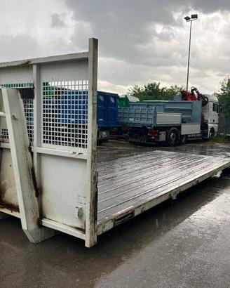 CONTAINER SCARRABILE A PIANALE SENZA SPONDE