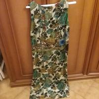 Vestito lungo senza maniche