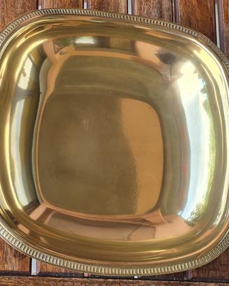 Centrotavola / svuotatasche in ottone vintage
