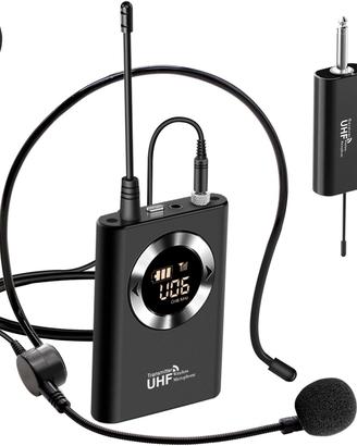 Microfono Senza Fili Ad Archetto Amplificatore Voc