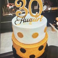 Torta finta compleanno