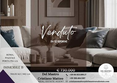 Appartamento di 116 m² con 3 locali a Roma