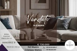 Appartamento di 116 m² con 3 locali a Roma