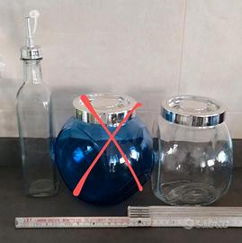 Barattolo Bormioli Rocco originale e oliera