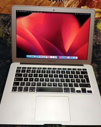 MACBOOK AIR 13” 2014 i5.SSD 256\Ram 8gb,os Ventura