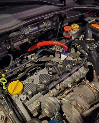piastrine copri bobine carbonio T-Jet mito Abarth 