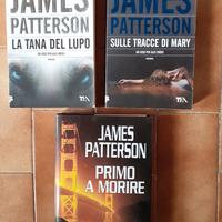 Lotto 3 libri romanzi James Patterson